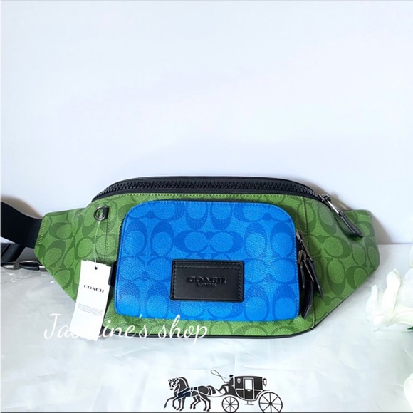 NWT Coach Track Belt Bag and Coach Crossover Sandals Size 9. - Picture 7 of 10